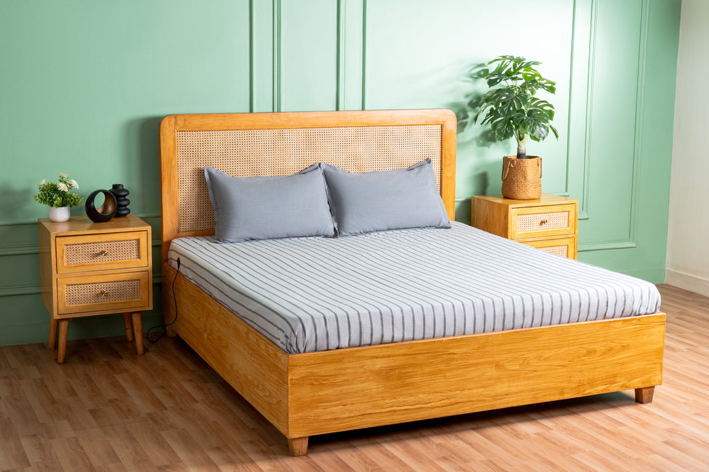 Nidrāya One (Premium Grounding Bedsheet) - Pebble