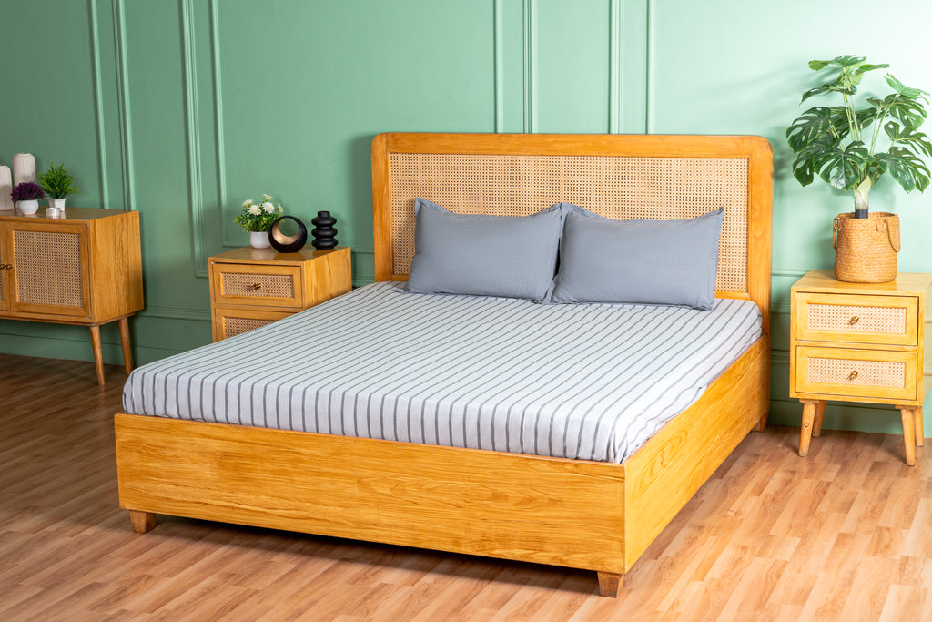 Nidrāya One (Premium Grounding Bedsheet) - Pebble